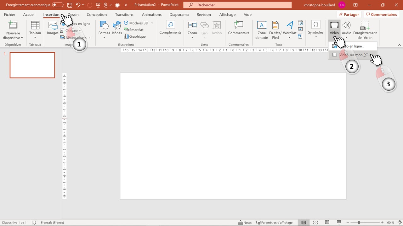 Ins rer Une Vid o Dans PowerPoint Et Automatiser Sa Lecture